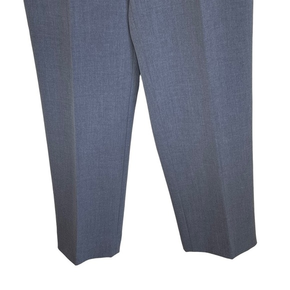 Amanda Smith Lined Dress Slacks Trousers Size 8 Gray High Waist Straight Leg NWT - Picture 4 of 11
